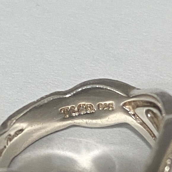 Tiffany & Co Paloma Picasso Loving Hearts Ring Size 4 - Picture 5 of 6